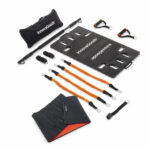 Pack Sistema de Treino Integral Portátil com Guia de Exercícios e Cinta Desportiva Efeito Sauna InnovaGoods