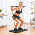 Sistema de Treino Integral Portátil com Guia de Exercícios Gympak Max InnovaGoods