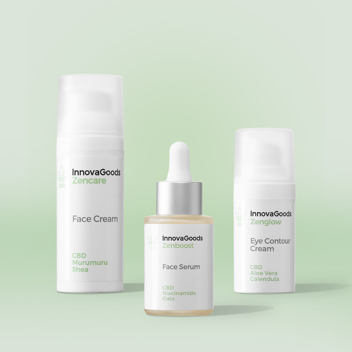 Pack de Hidratação Facial CBD InnovaGoods