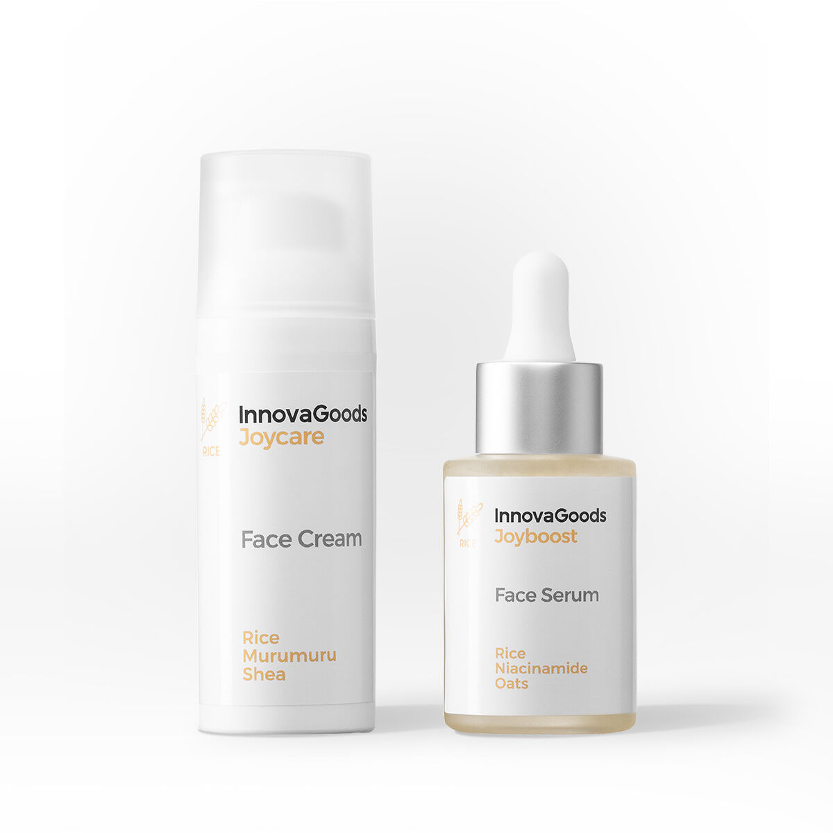 Pack Duplo de Hidratação Facial Rice InnovaGoods