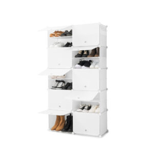 Sapateira Modular Portátil InnovaGoods Levoun Branco (Recondicionado B)